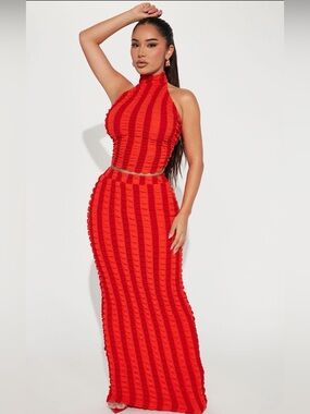Fashion nova next level bubble set ❤️❤️
